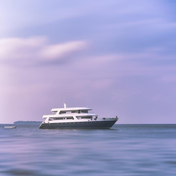 Business retreat on yacht